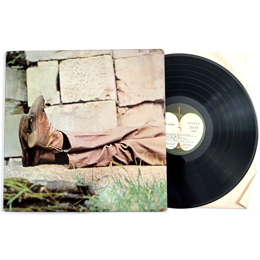 JAMES TAYLOR‎ - SELF TITLED - ROCK LP - Picture 2 of 2